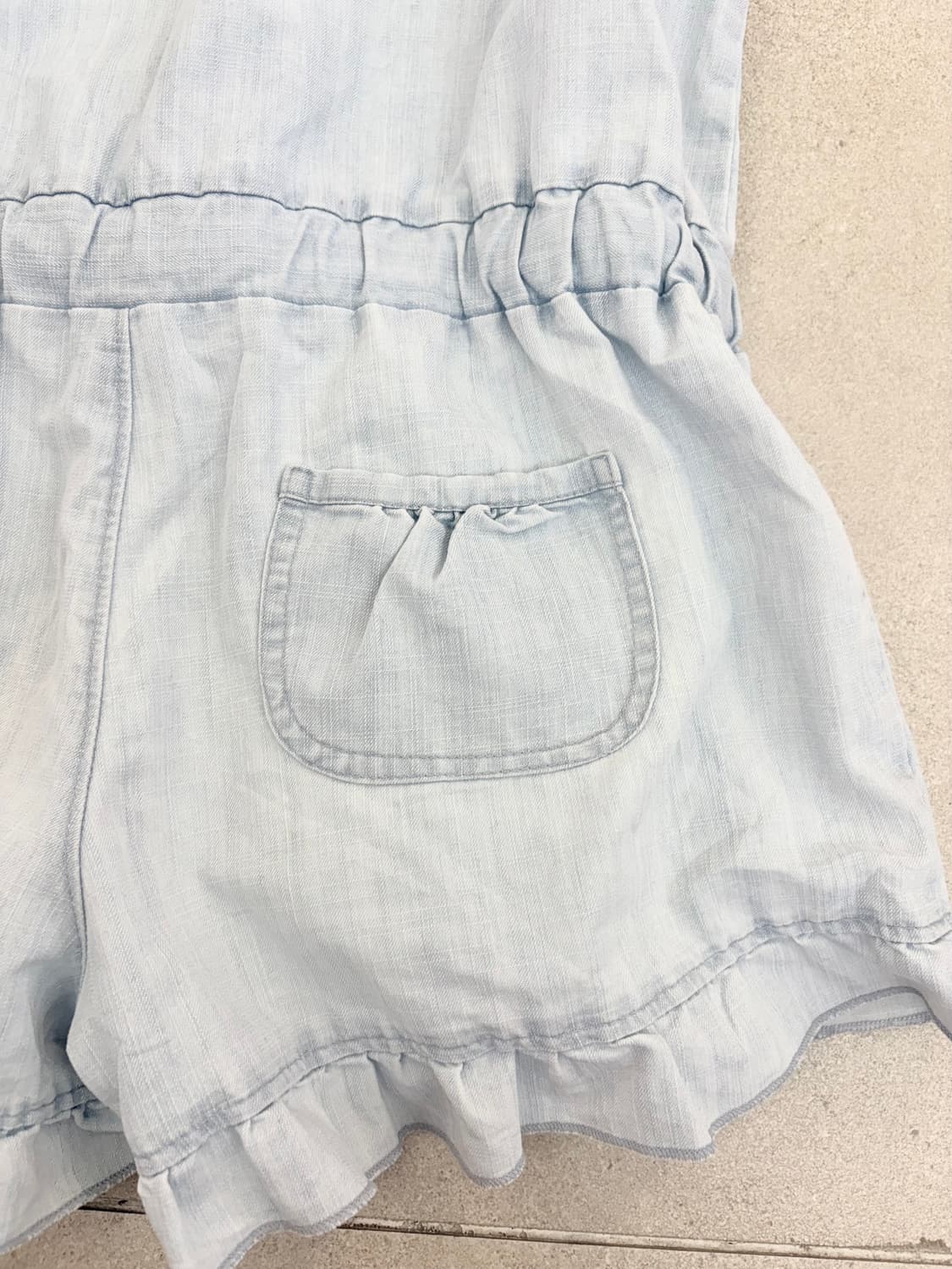 연청 레이스 멜빵바지 상품이미지5