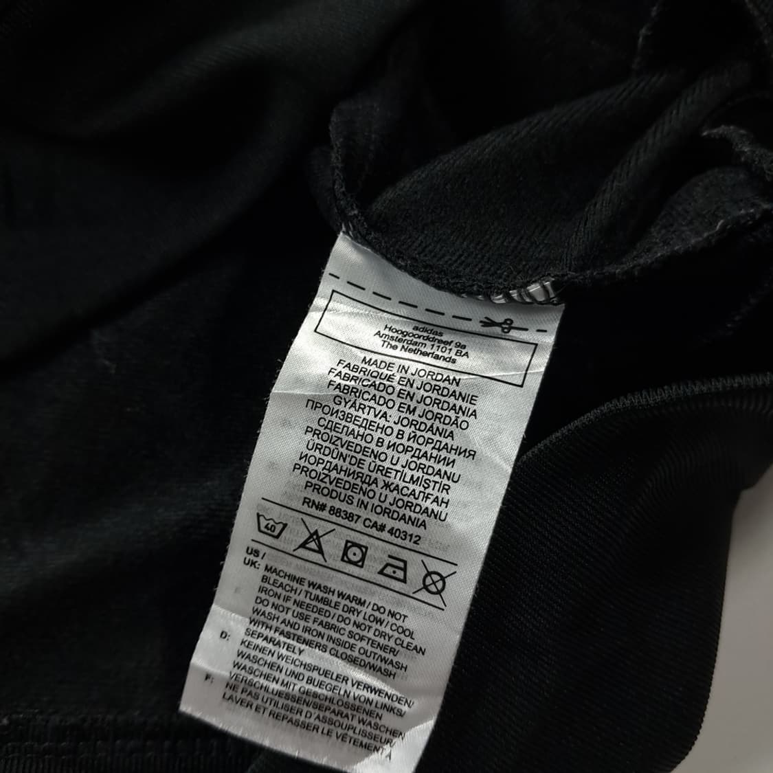 CK555 2XL 아디다스 블랙 삼선 프라임그린 트랙탑 집업 자켓 상품이미지5