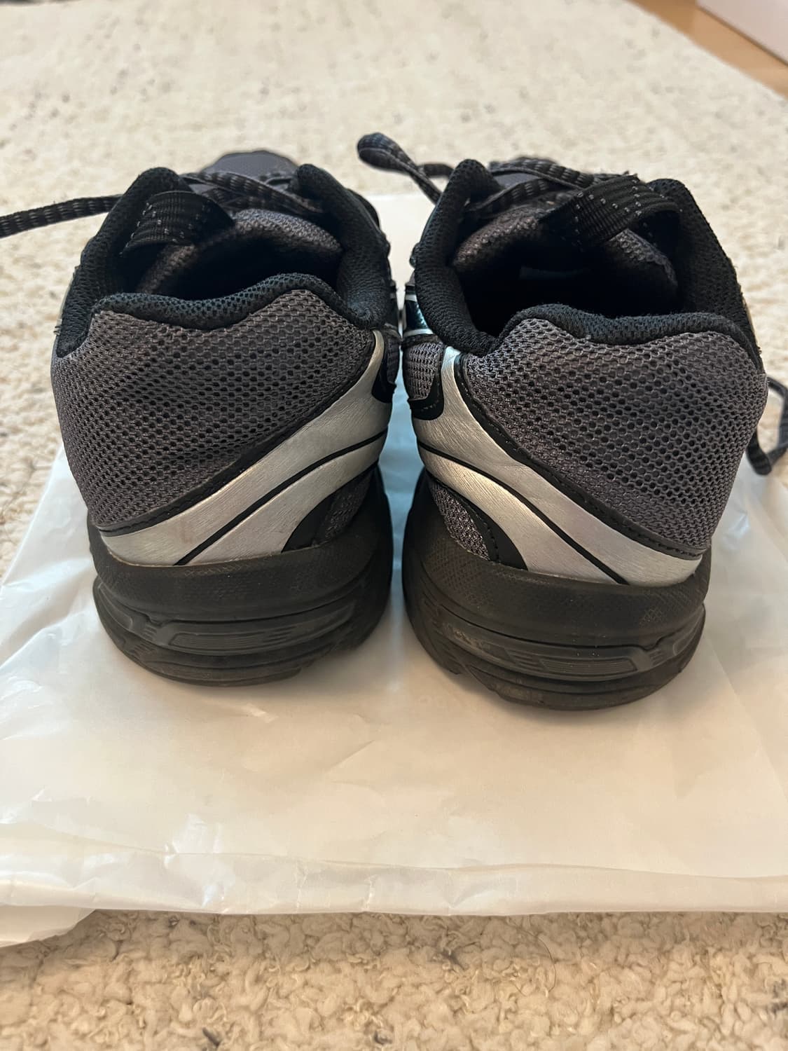 아식스 키코 UB2-S 젤1130 아스팔트 퓨어 실버 상품이미지3