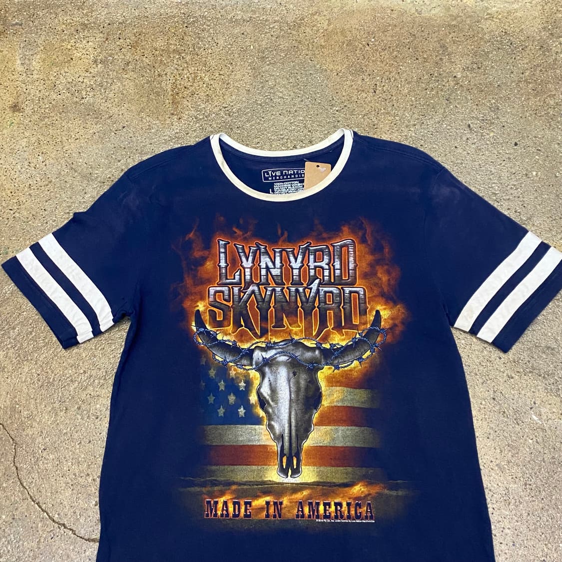 미국 빈티지 레너드 스키너드 락티셔츠 반팔티 상품이미지2