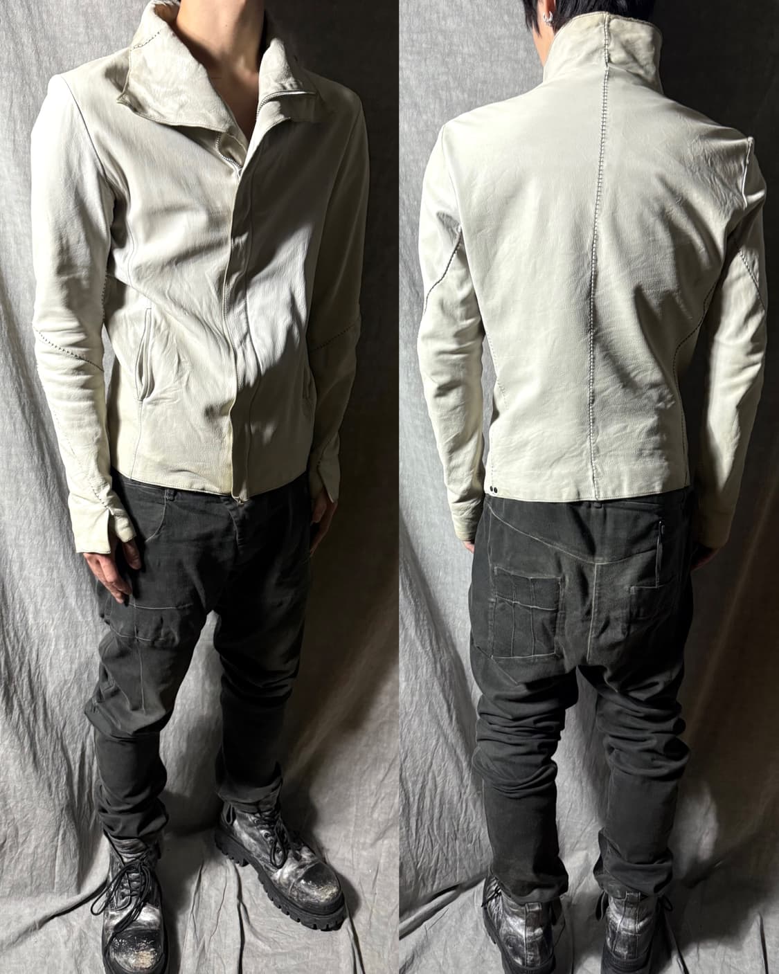 incarnation Hand-Sewn High Neck Leather 상품이미지1