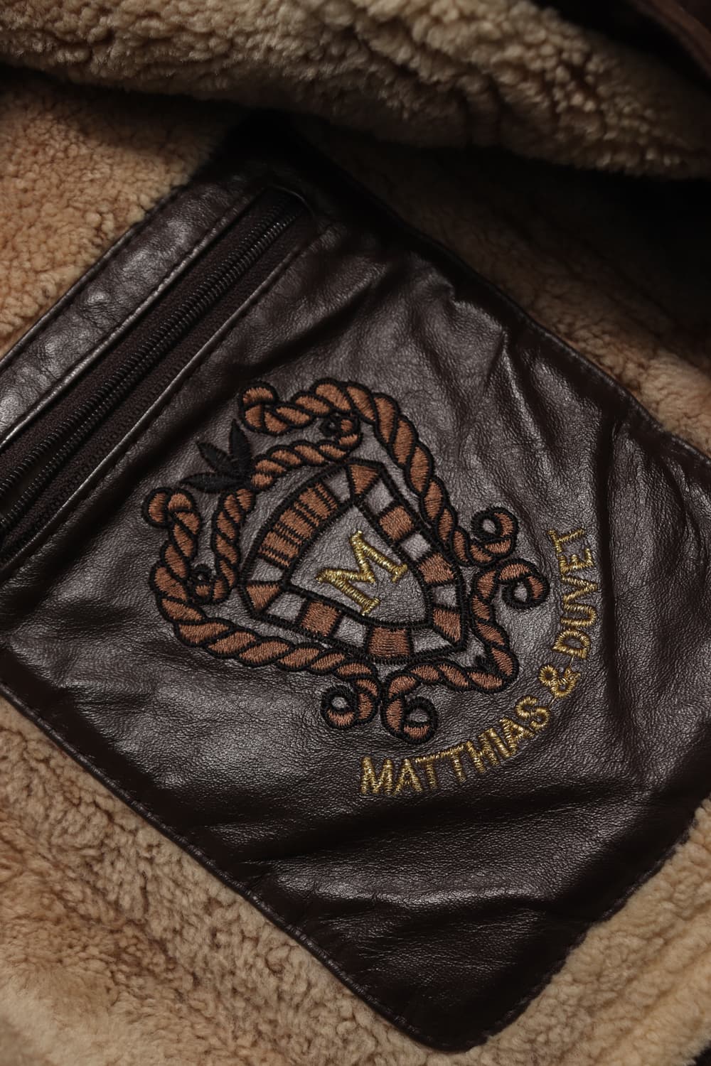 MATTHIAS 램스킨 스웨이드 시어링 무스탕 자켓 size 95 상품이미지6