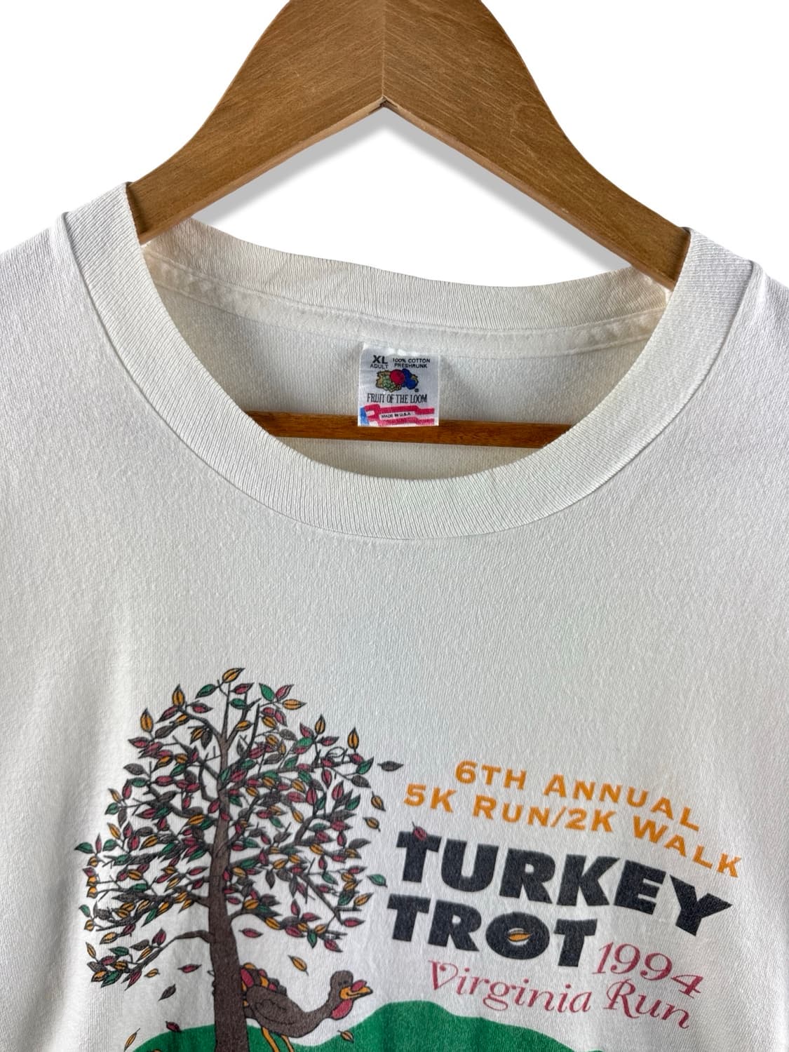 90S 미국제조 버지니아런 싱글스티치 티2294 상품이미지3