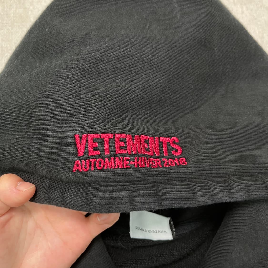 105 베트멍 17f/w 람슈타인 후드티 상품이미지5