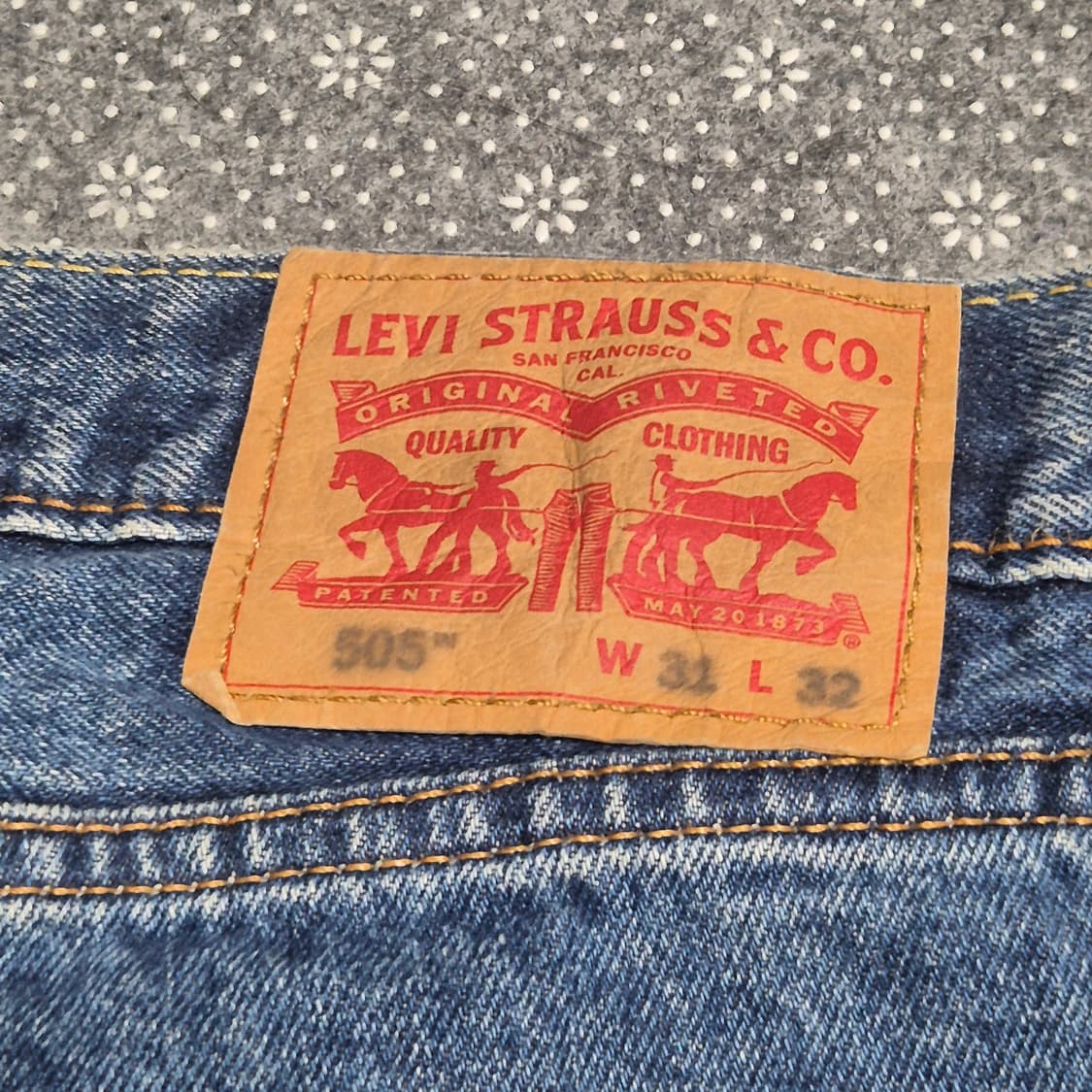 [31]리바이스 505 -417 상품이미지3