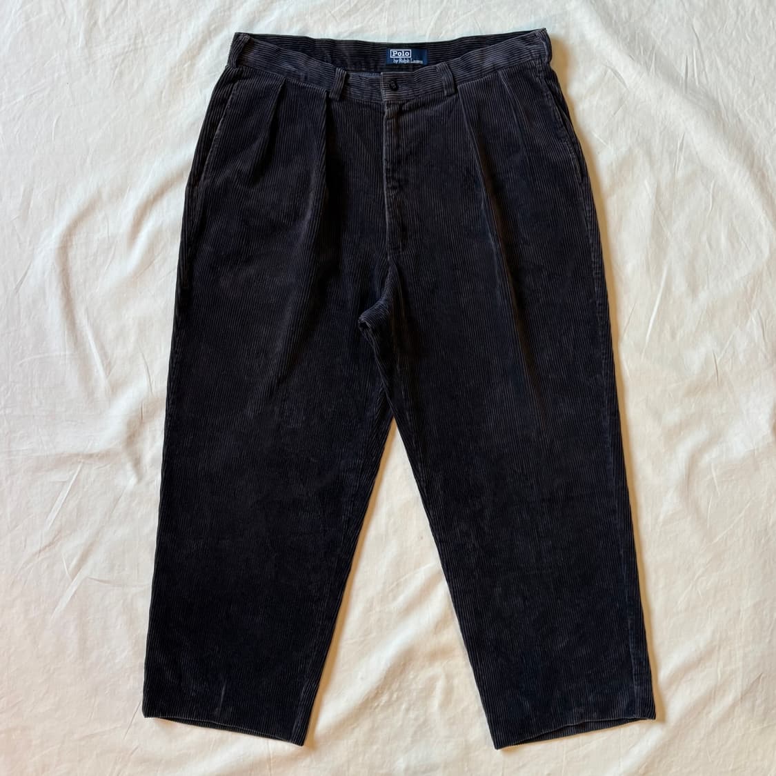 [35] 90s 폴로 랄프로렌 앤드류 코듀로이 투턱 팬츠  상품이미지1