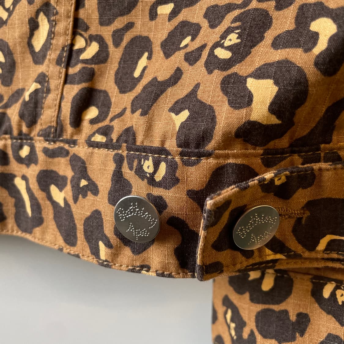 베이프 황계 레오파드 트러커 자켓 상품이미지7