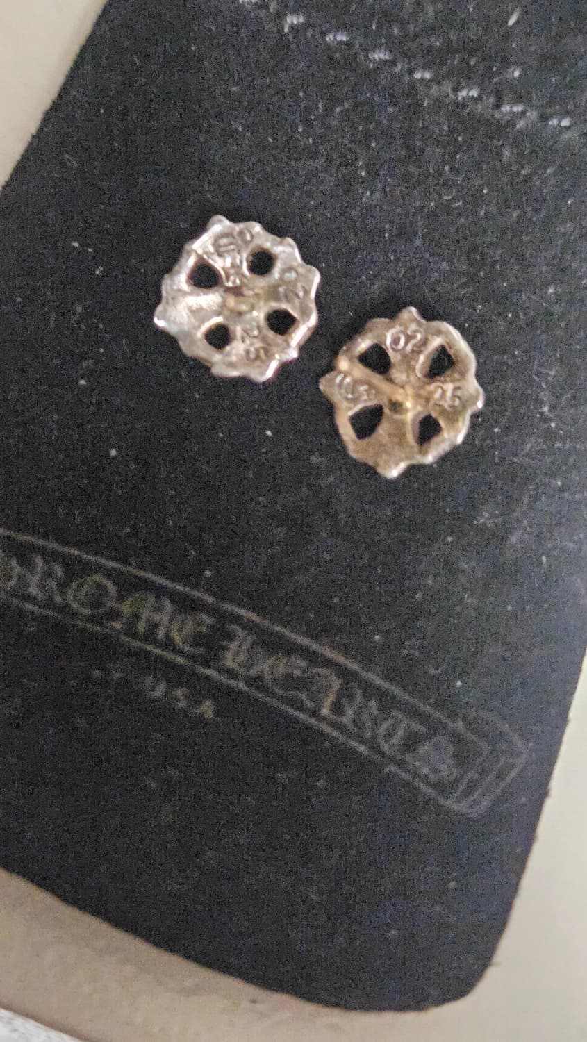 크롬하츠 라지 ch스터드 라운드이어링 귀걸이 상품이미지3