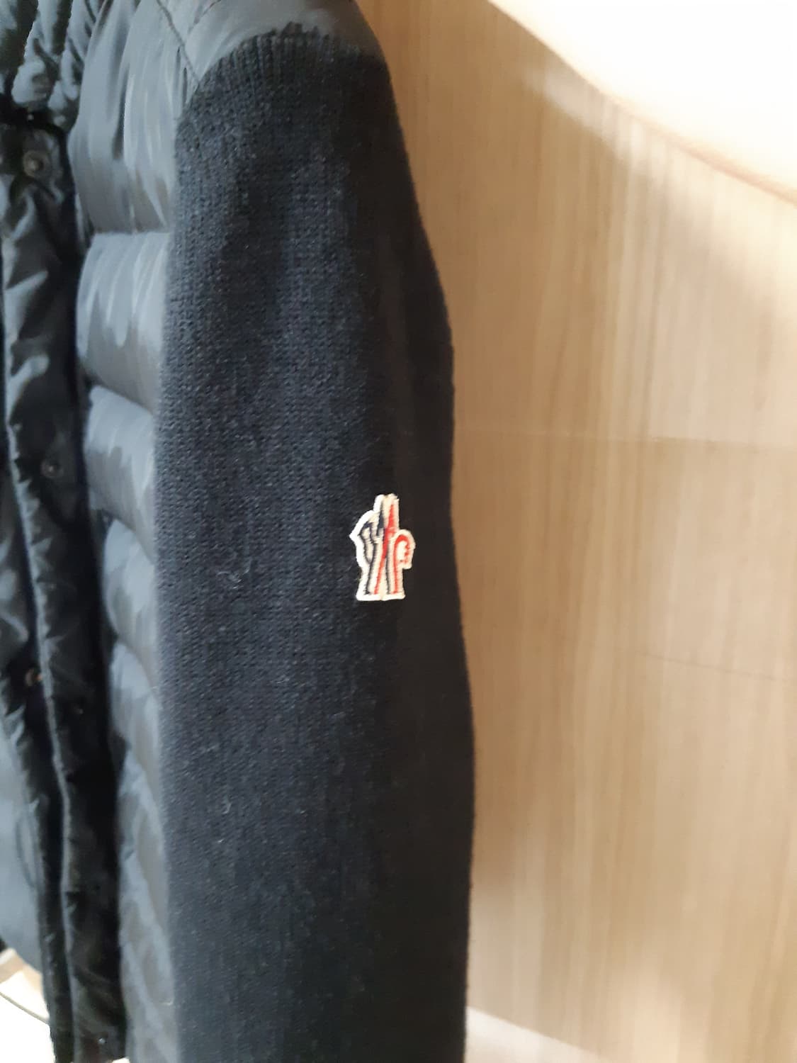 몽클레어 니트 패딩 여성용 블랙 (새제품급) 상품이미지7