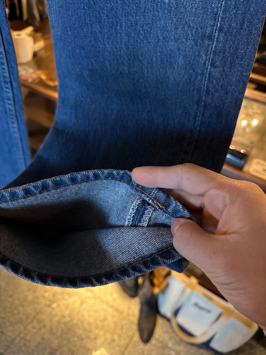 90s USA 빈티지 리바이스 501 데님 팬츠 상품이미지3