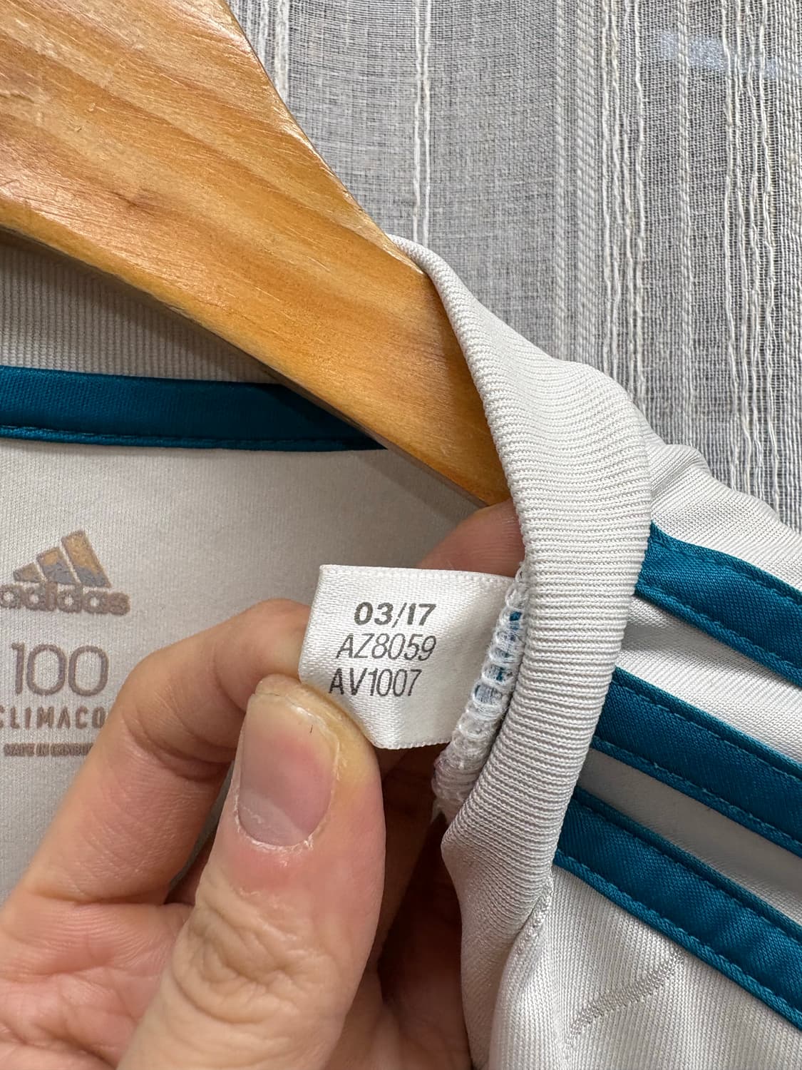 17 18 아디다스 레알 마드리드 홈 유니폼 져지 상품이미지5