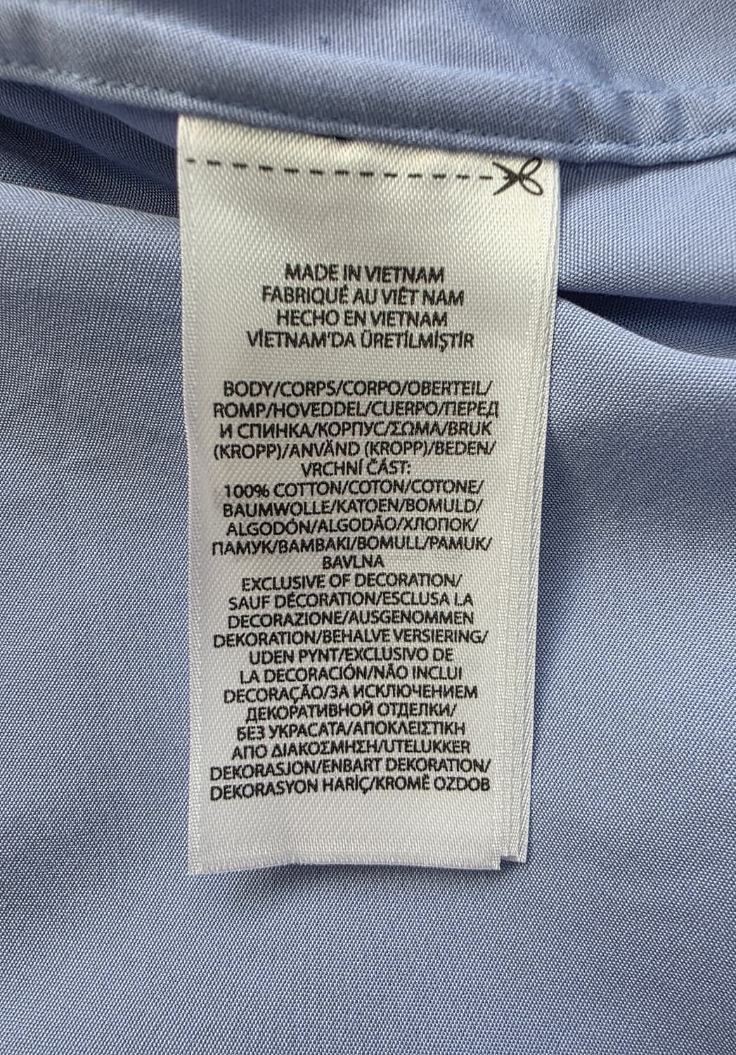 폴로 랄프로렌 클래식 핏 셔츠 블루 L 새 제품 상품이미지5