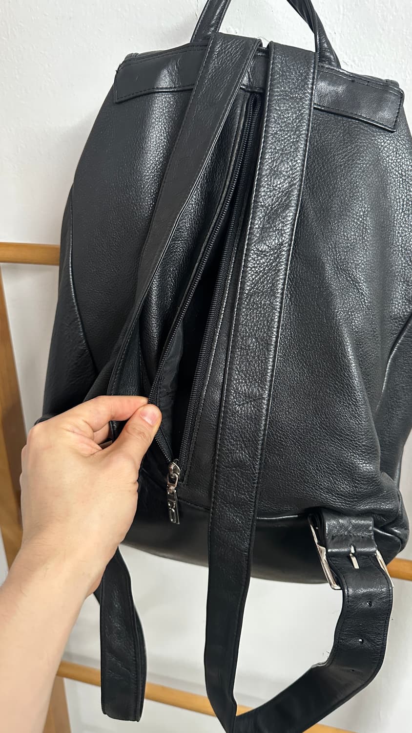 리얼레더 복조리 백팩 상품이미지8