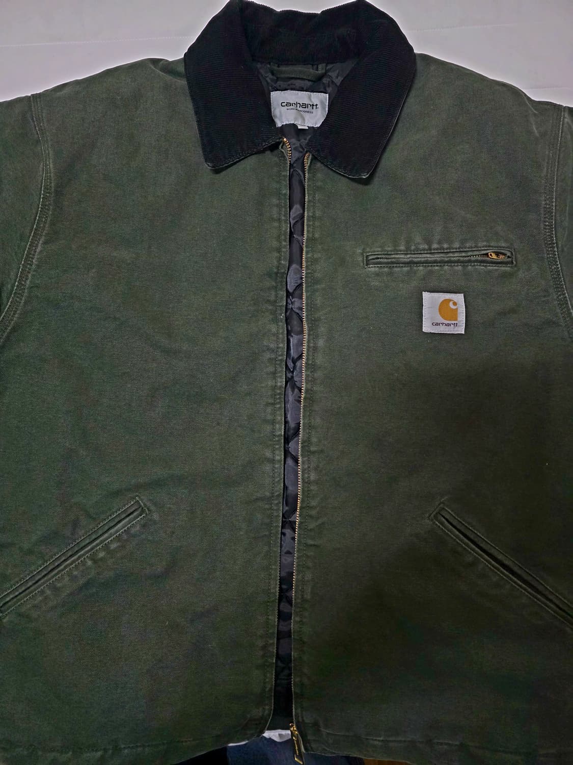 칼하트 WIP og 디트로이트 자켓 올리브 M 상품이미지1