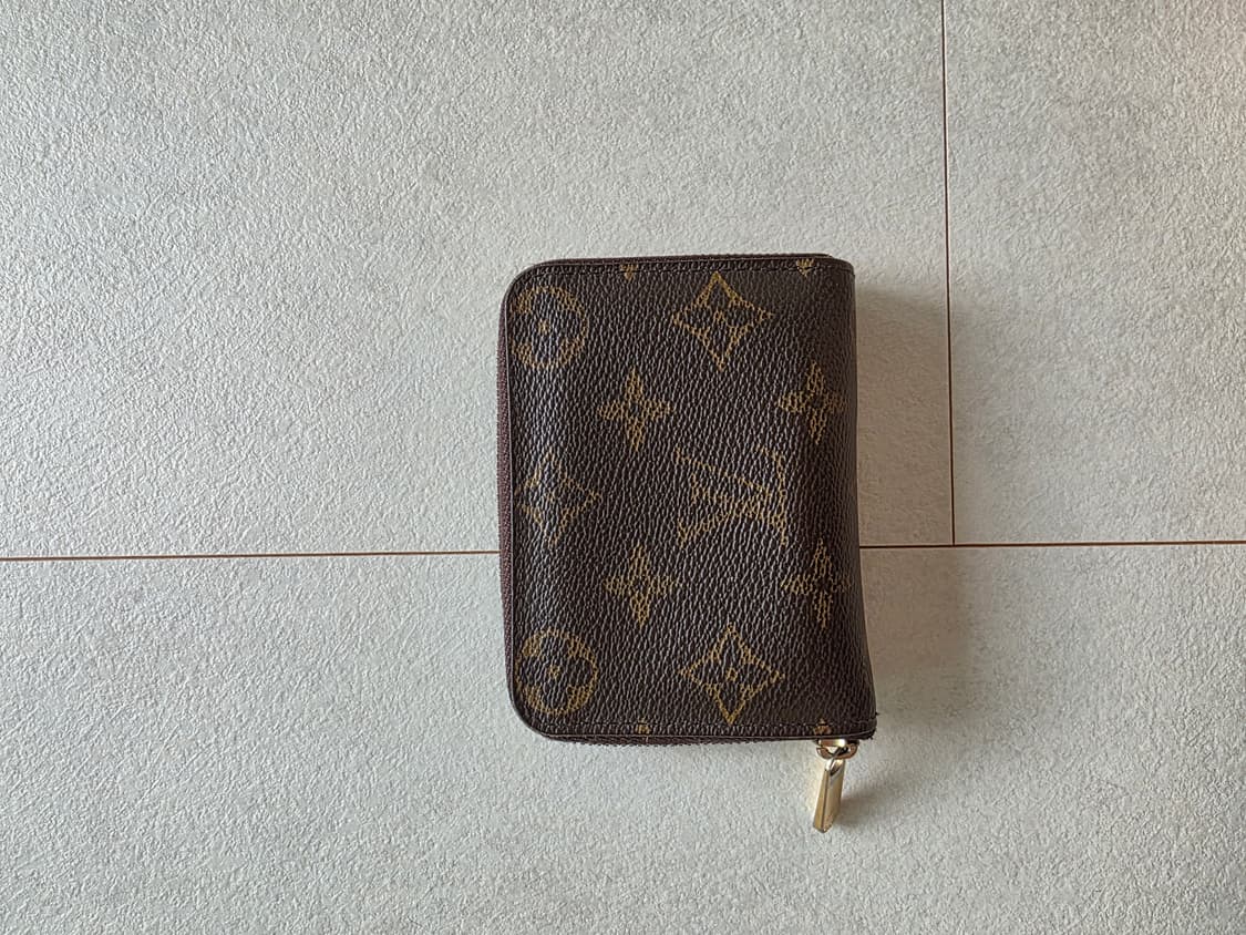 루이비통 모노그램 반지갑 브라운 지퍼 지갑 코인퍼스 상품이미지1