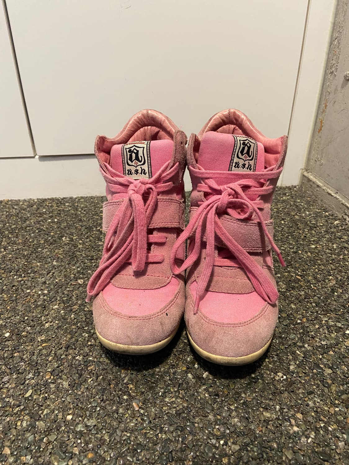 아쉬(Ash) 웨지힐 하이탑 스니커즈 핑크 상품이미지5