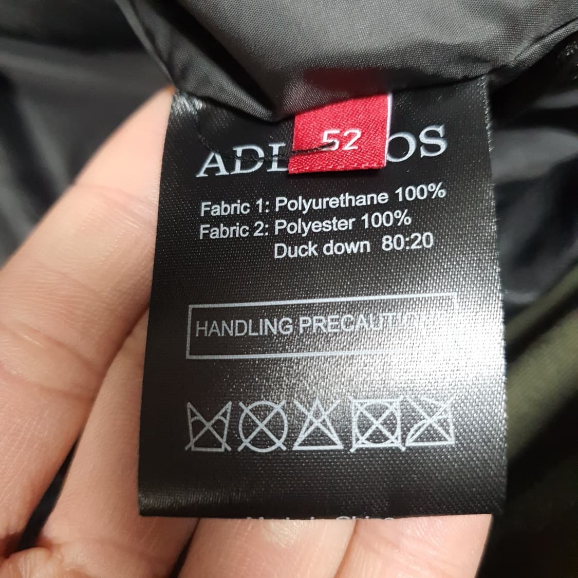 ✨ (바배) 에드리엘로스 페이크 블랙 레더 가죽 패딩  상품이미지4