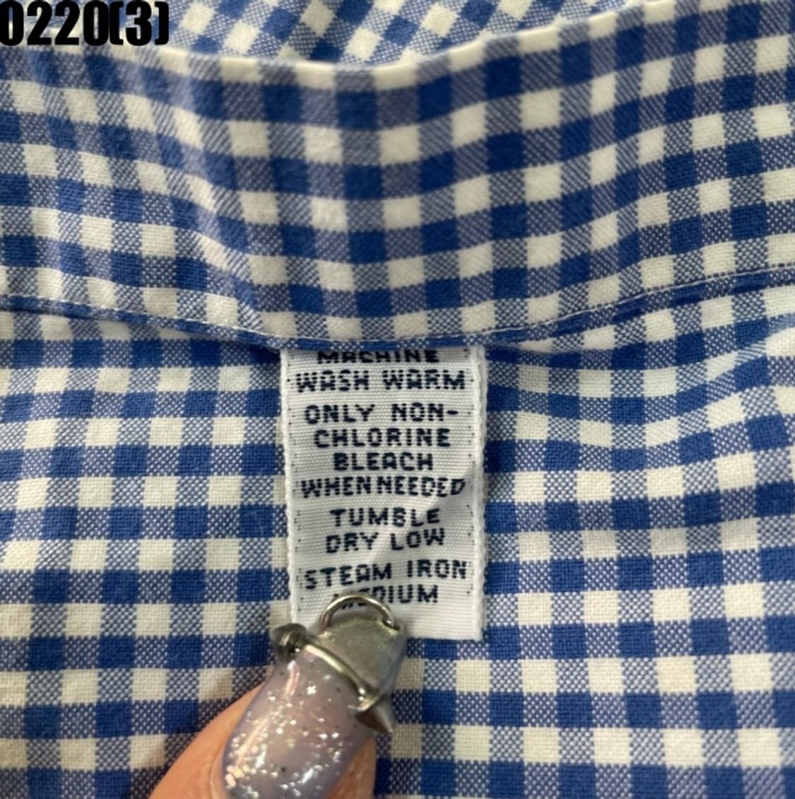 랄프로렌 반팔 체크 셔츠 상품이미지4