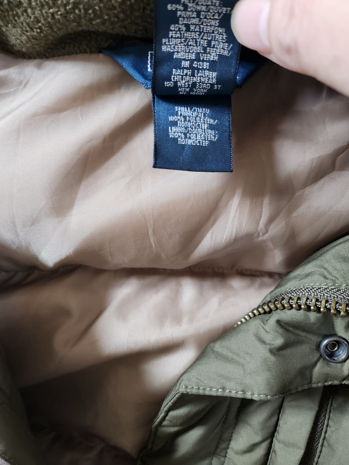 폴로 랄프로렌 패딩 상품이미지2