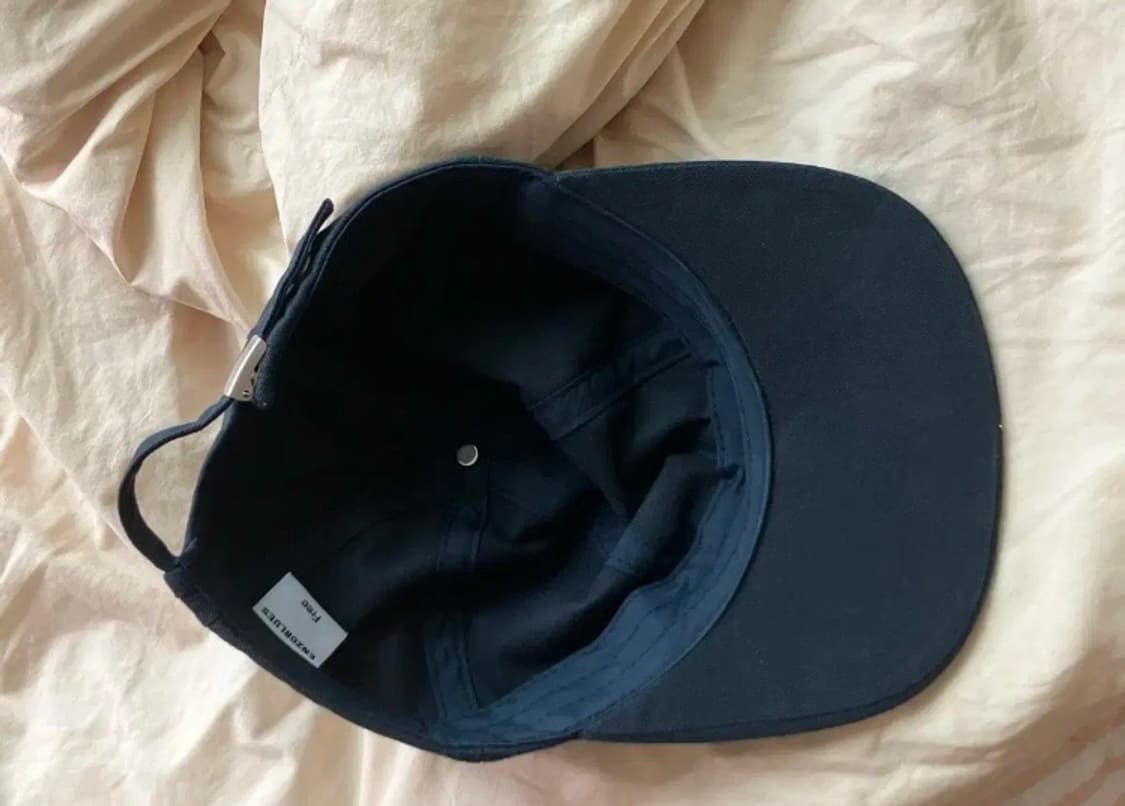 엔조블루스 빈지티 스펠링 볼캡 (Navy) 상품이미지5