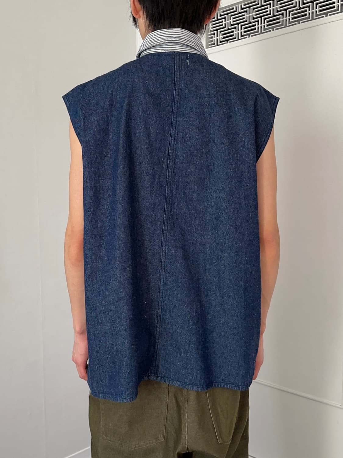 Budweiser 히코리 데님 베스트 상품이미지7