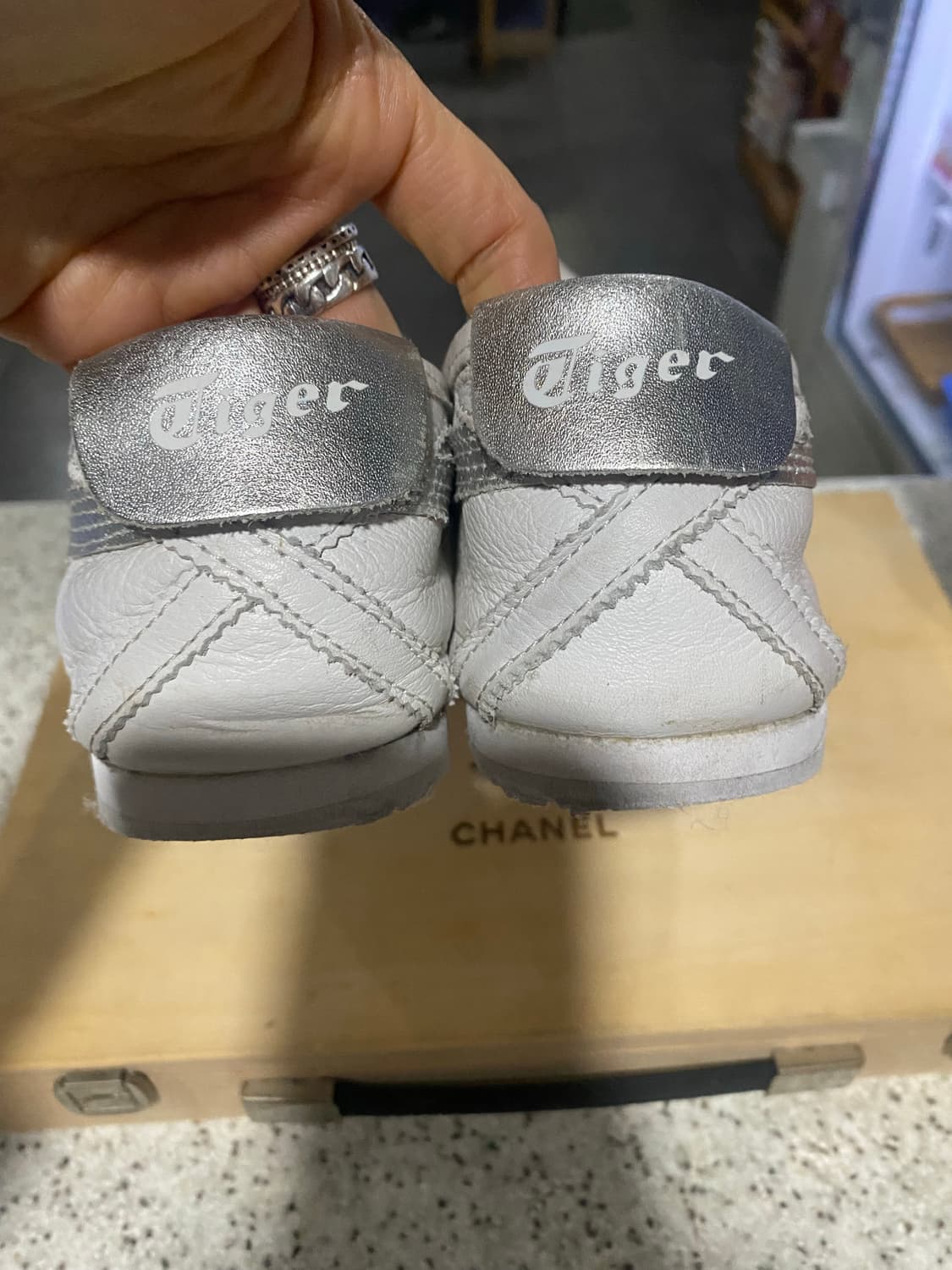 오니츠카타이거 멕시코 66 흰색 270mm 상품이미지4