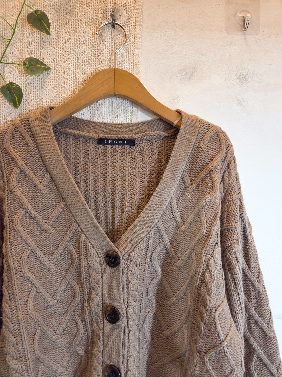 ingni 초코라떼 가디건 상품이미지2
