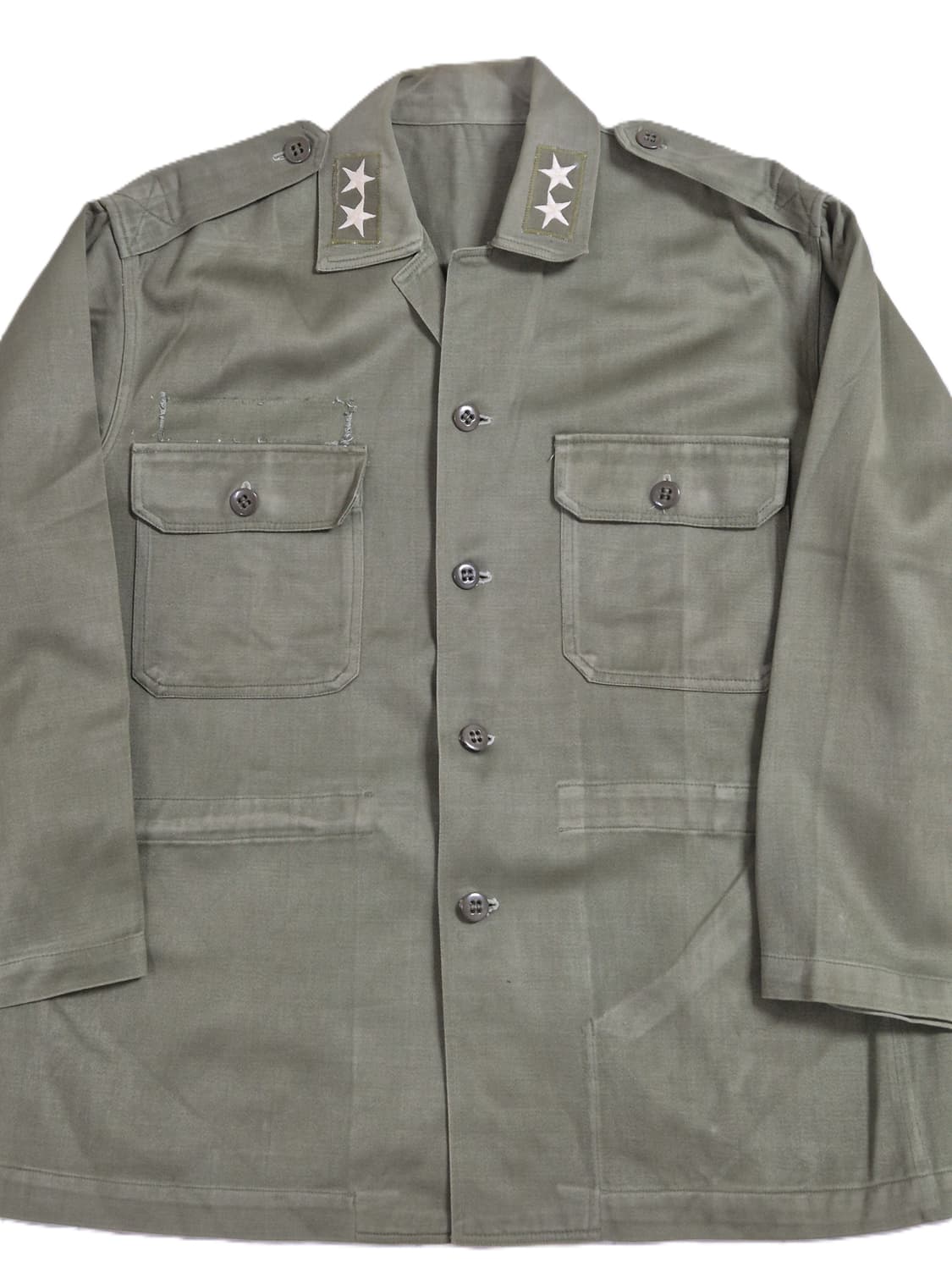 국군 구형 소장 민무늬 사제 맞춤 전투복 상의 (L) 상품이미지7