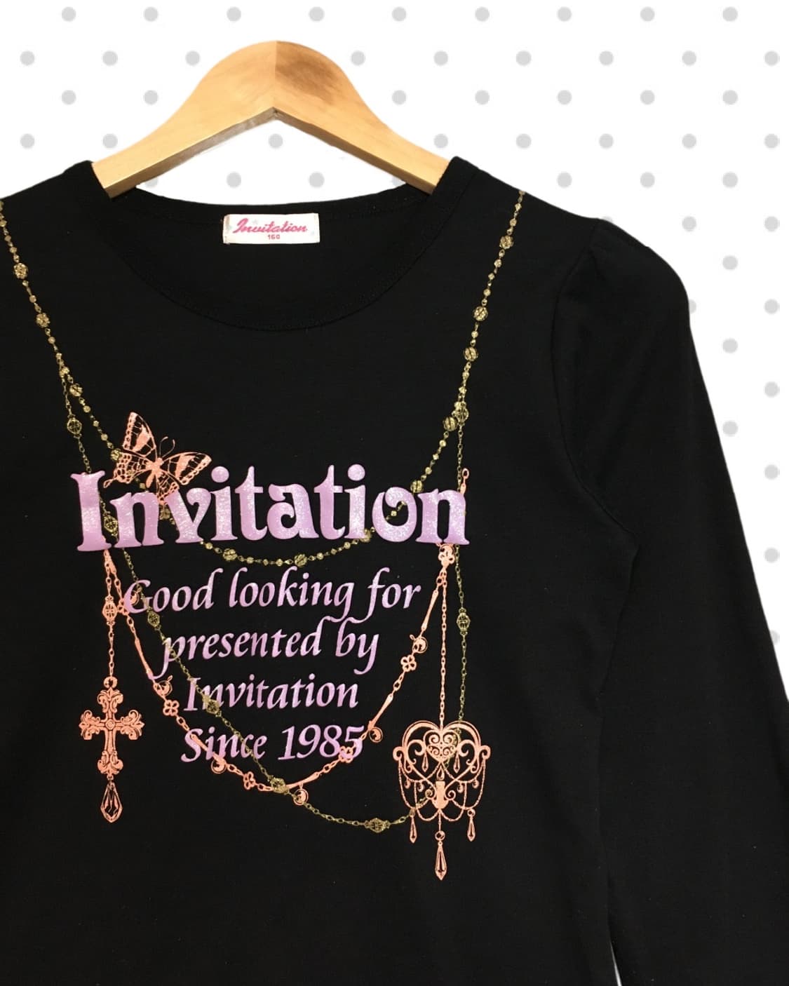 vintage fairy grunge long sleeve black 상품이미지7