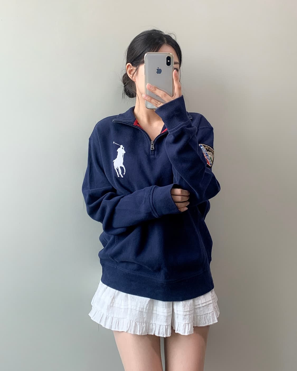 폴로 빅포니 반집업 니트 상품이미지3