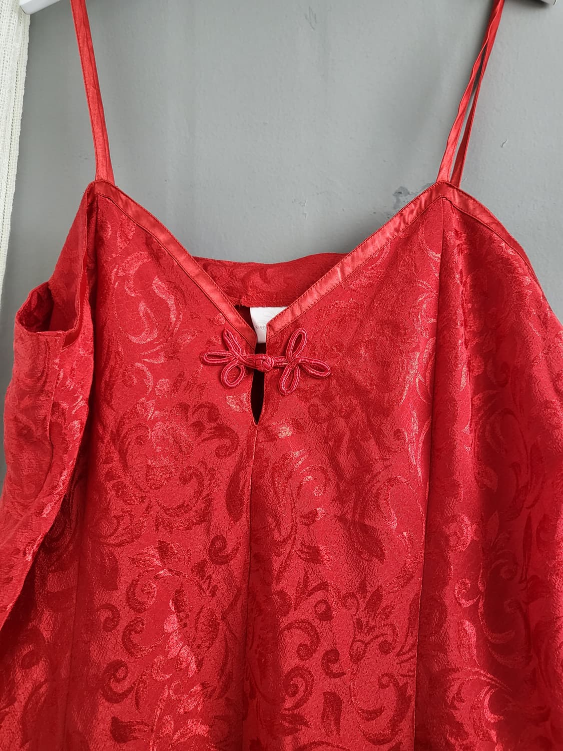 빈티지 중국풍 나시 슬립 원피스 상품이미지2