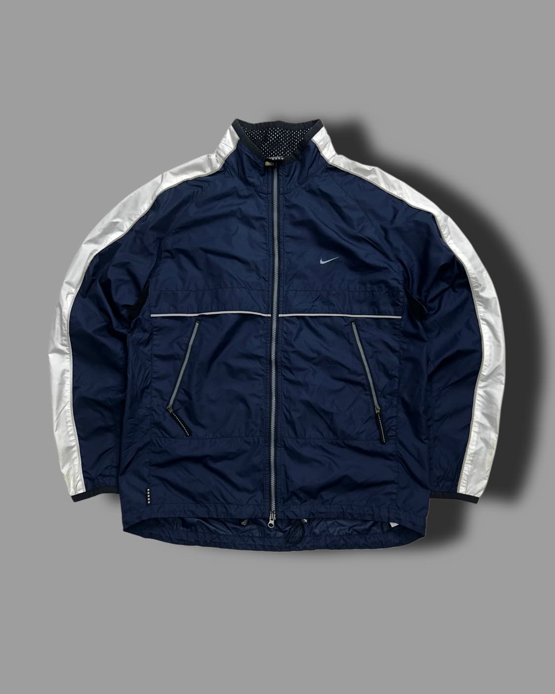 나이키 90s 네이비 화이트 라인 바람막이 M 상품이미지4