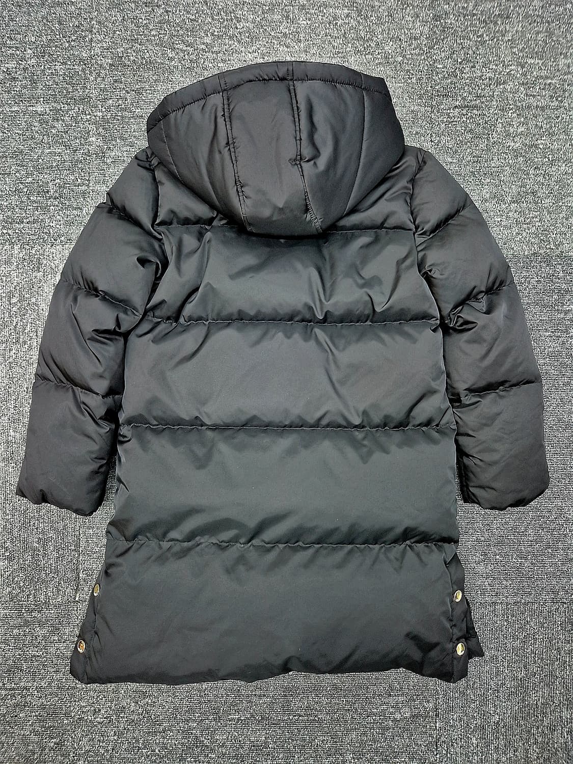 [145cm]<게스>키즈 블랙 롱패딩 상품이미지4