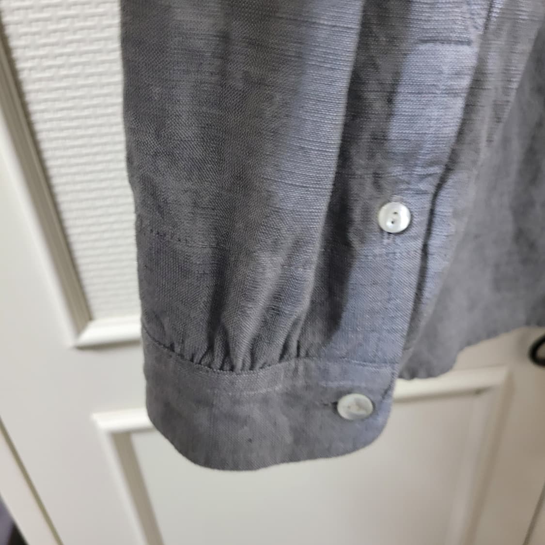 maillot 마일럿 긴팔 린넨면 혼방 셔츠 2사이즈 상품이미지6