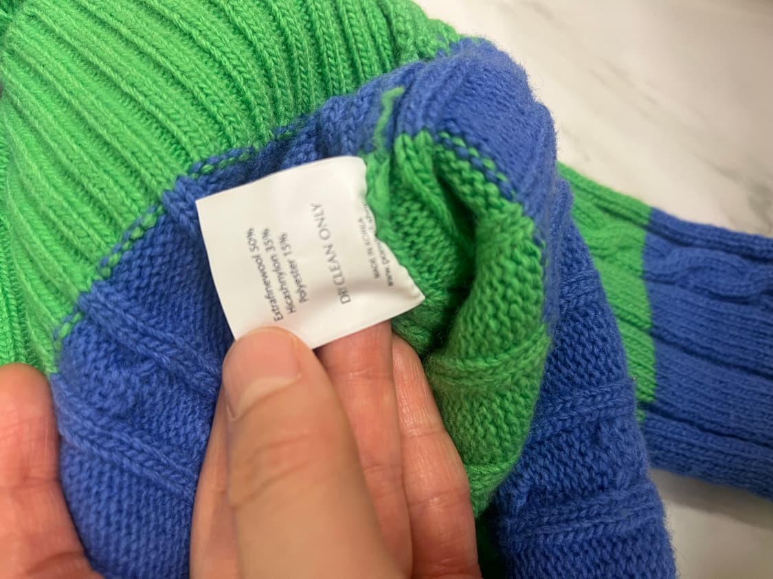 포니테일 스트라이프 니트 상품이미지4