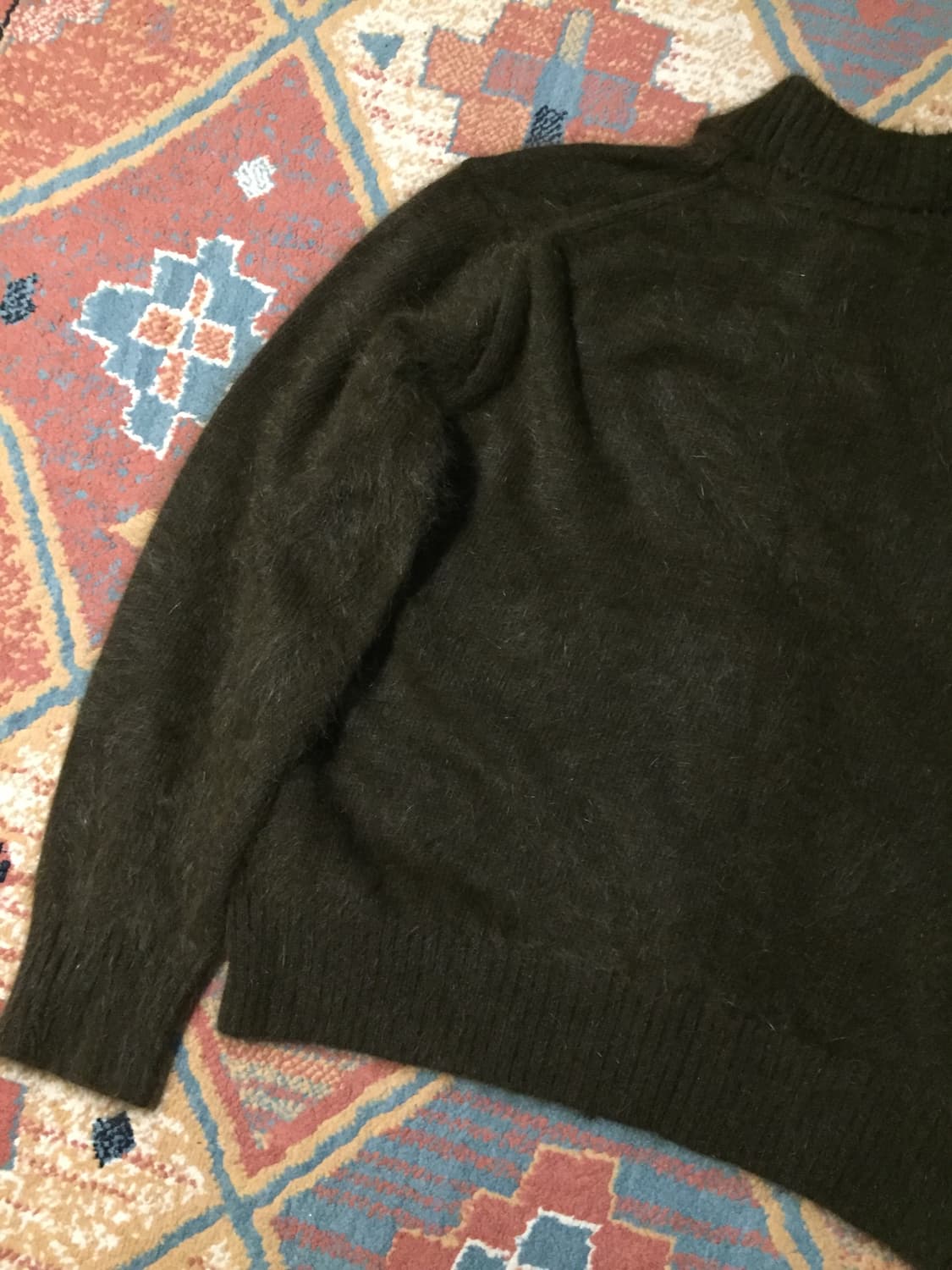 Lit 앙고라 카라 가디건 상품이미지4