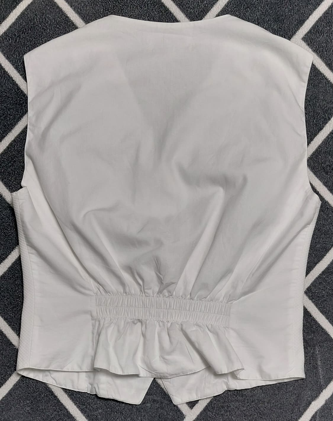 Anne Fontaine 화이트 자수 코튼 베스트 (사이즈 1) 상품이미지8