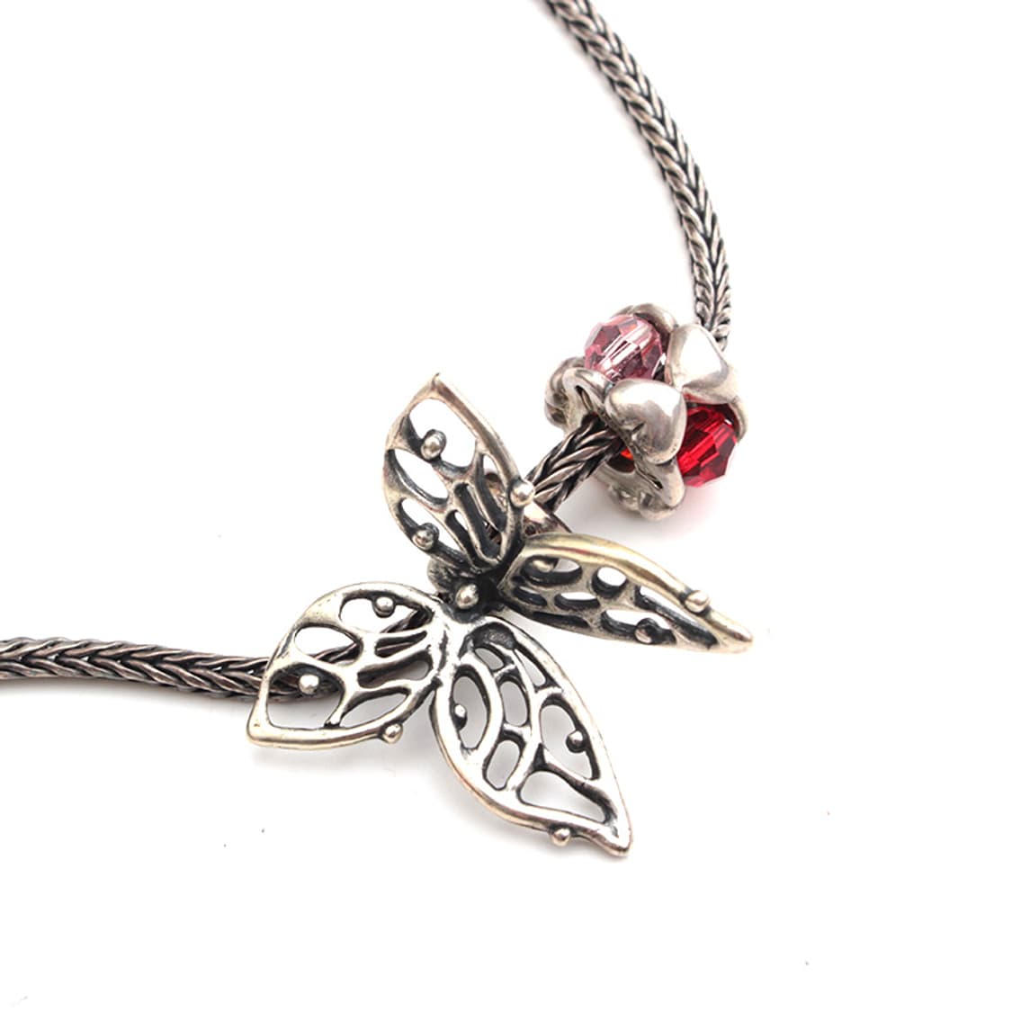 925실버 나비 참 목걸이 상품이미지4