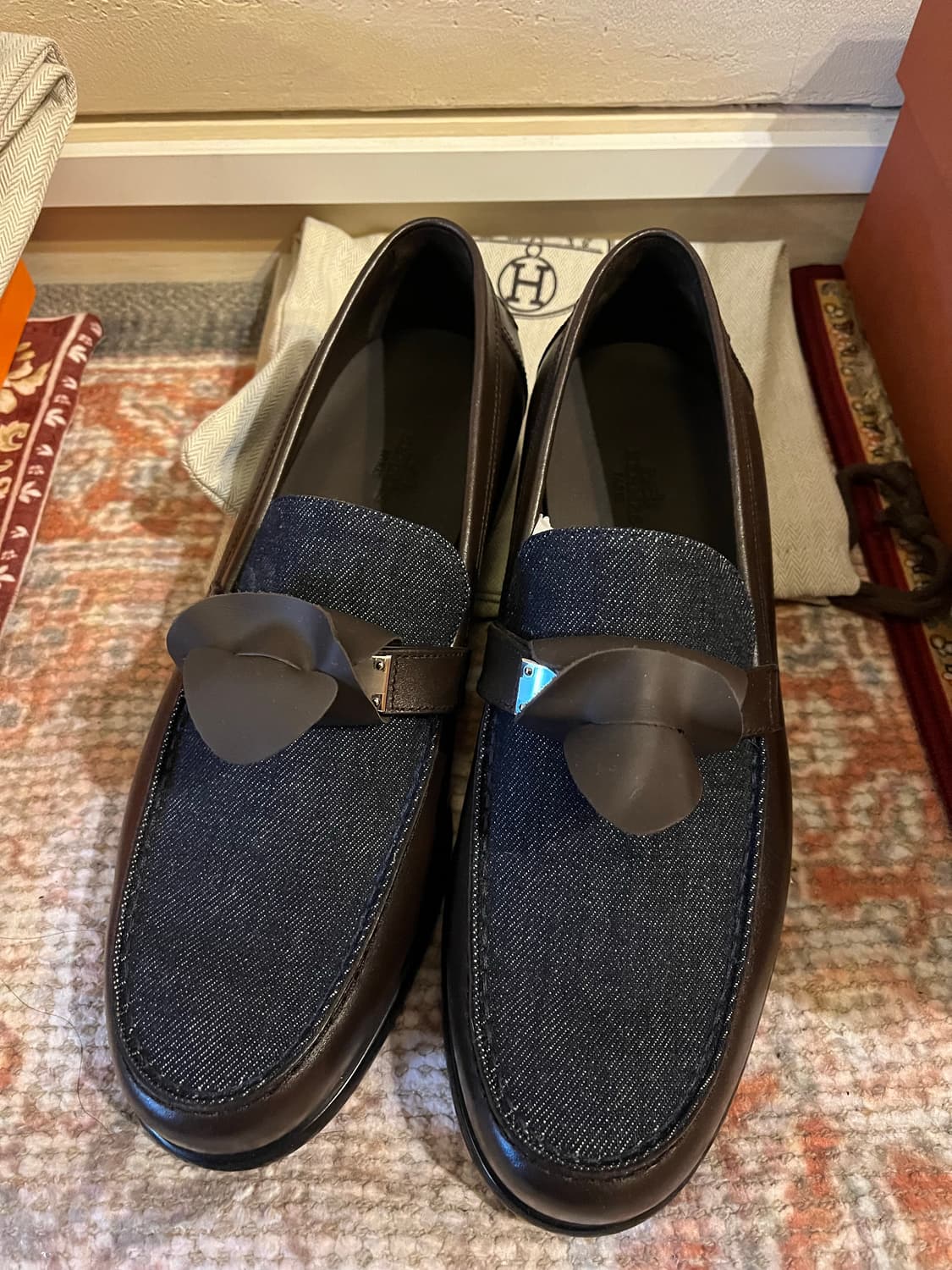 에르메스 켈리버클 데님로퍼 상품이미지1