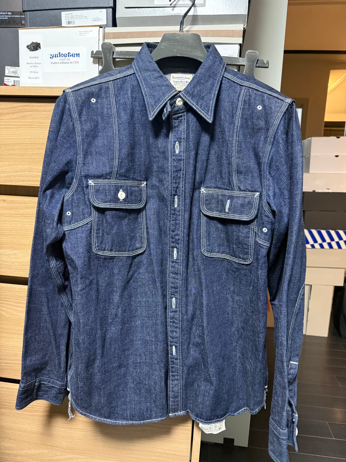 페로우즈 데님셔츠 상품이미지1