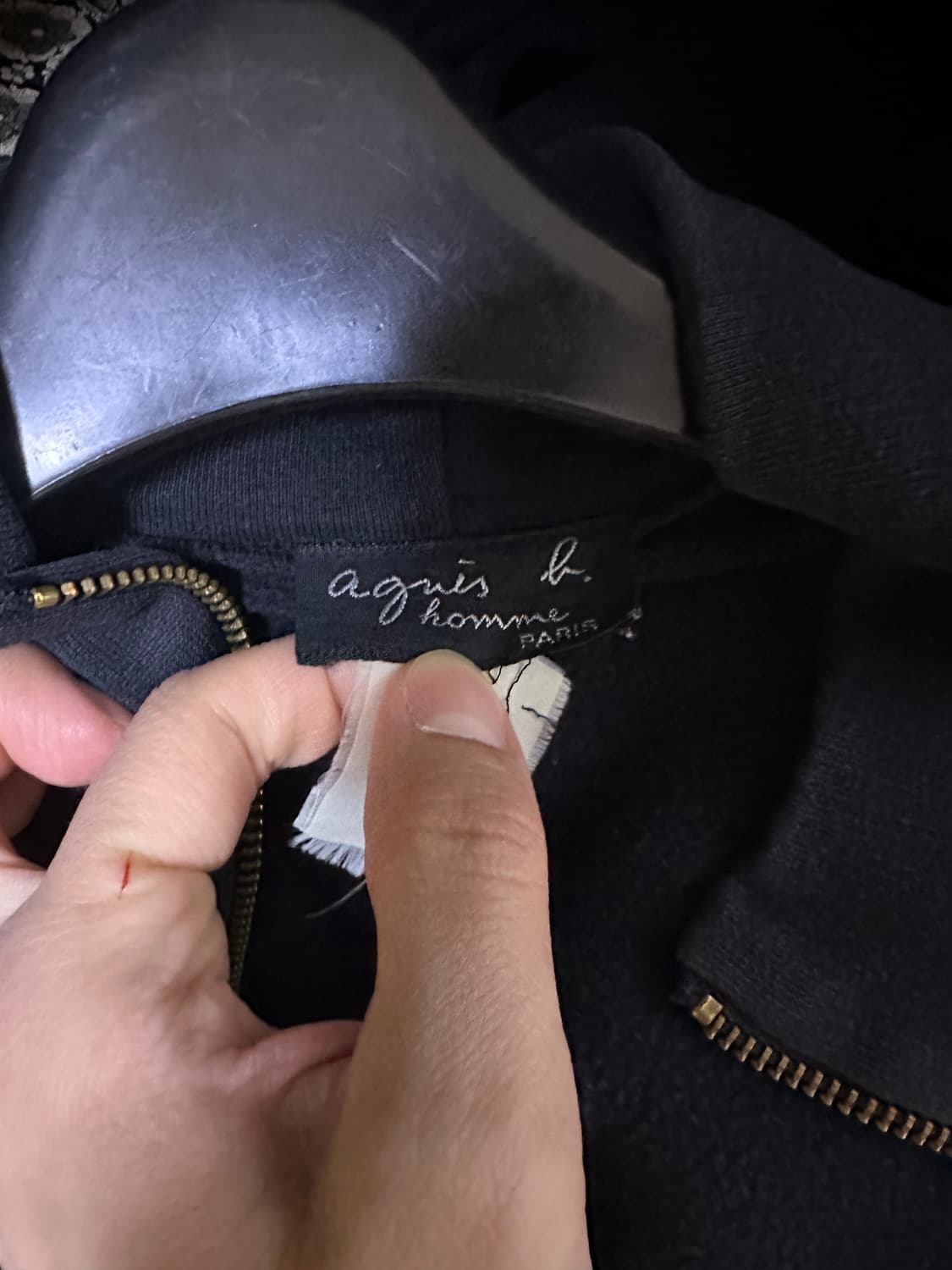 Agnes B homme하이넥 자켓 상품이미지4