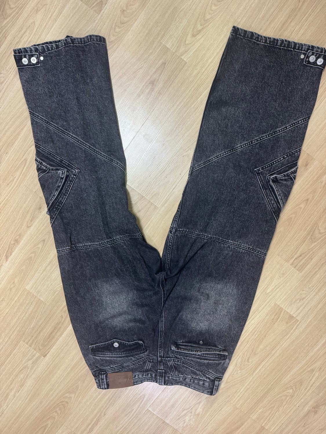  SCOPPER X-POCKET CARGO DENIM BLACK L 상품이미지3