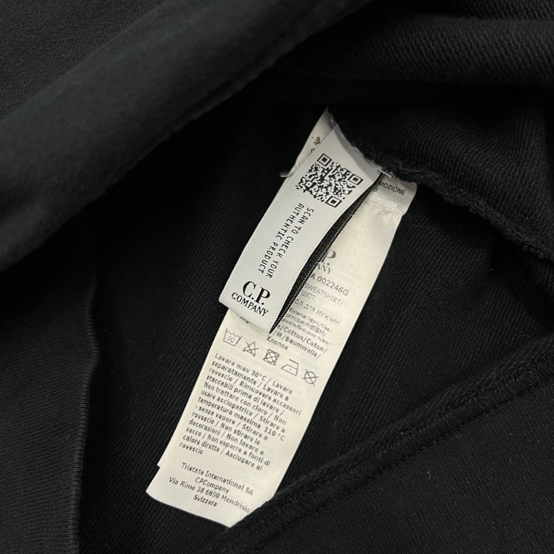 CP컴퍼니 사이드와펜 블랙 롱슬리브 상품이미지7