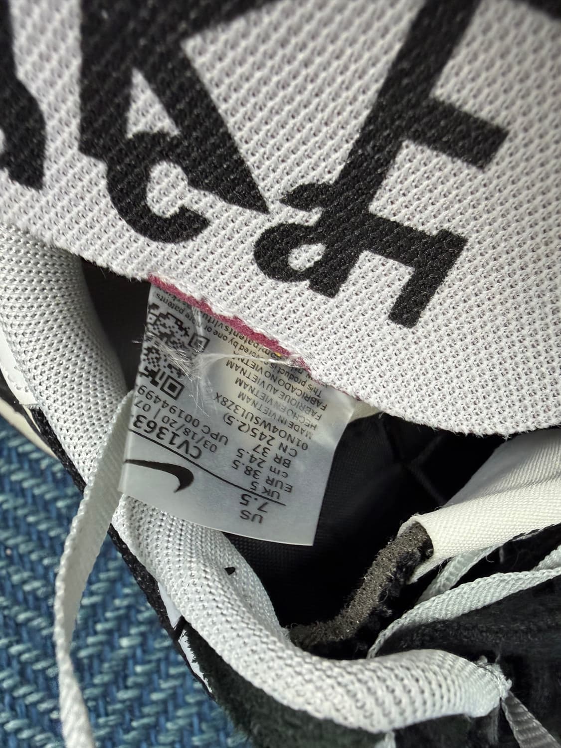 Nike x Sacai VaporWaffle 'Black White'  상품이미지8