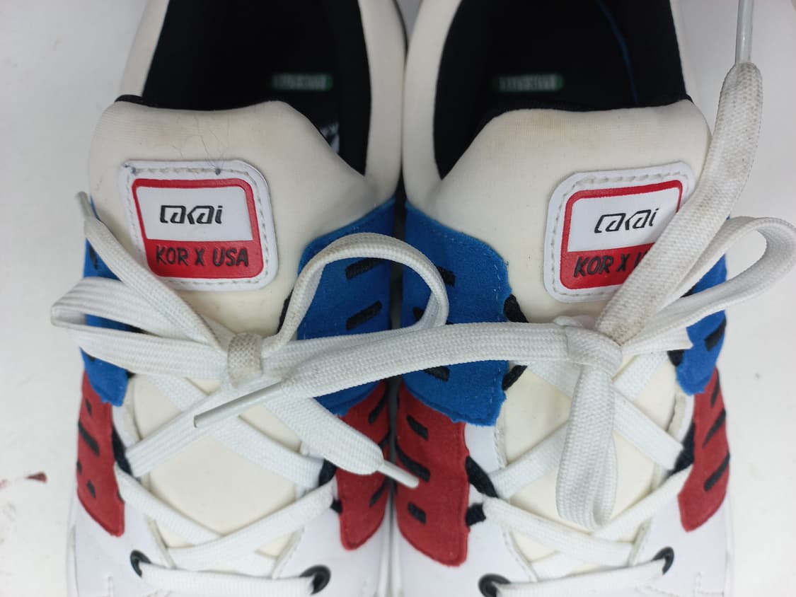 라카이 XLK 운동화 255mm 화이트/레드/블루 상품이미지5