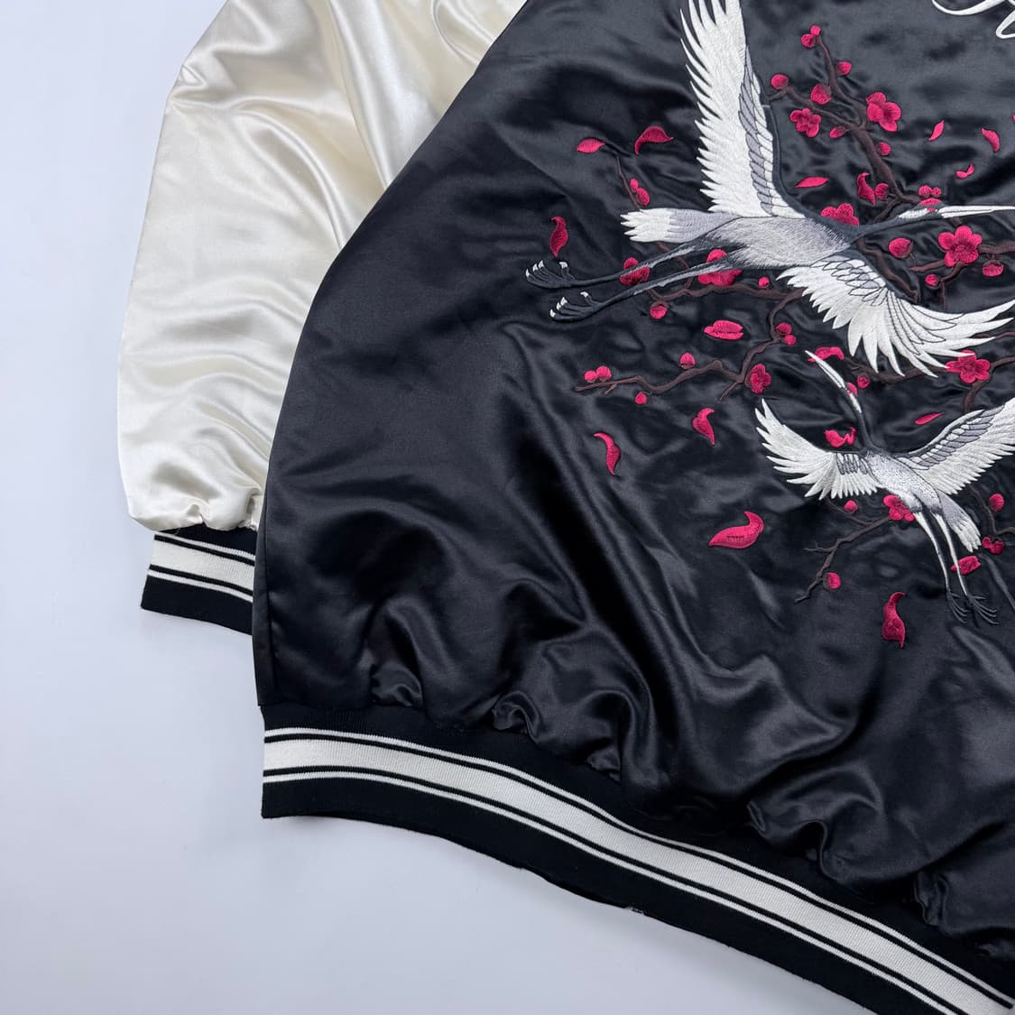 언더에어 백학 자수 스카쟌 상품이미지9