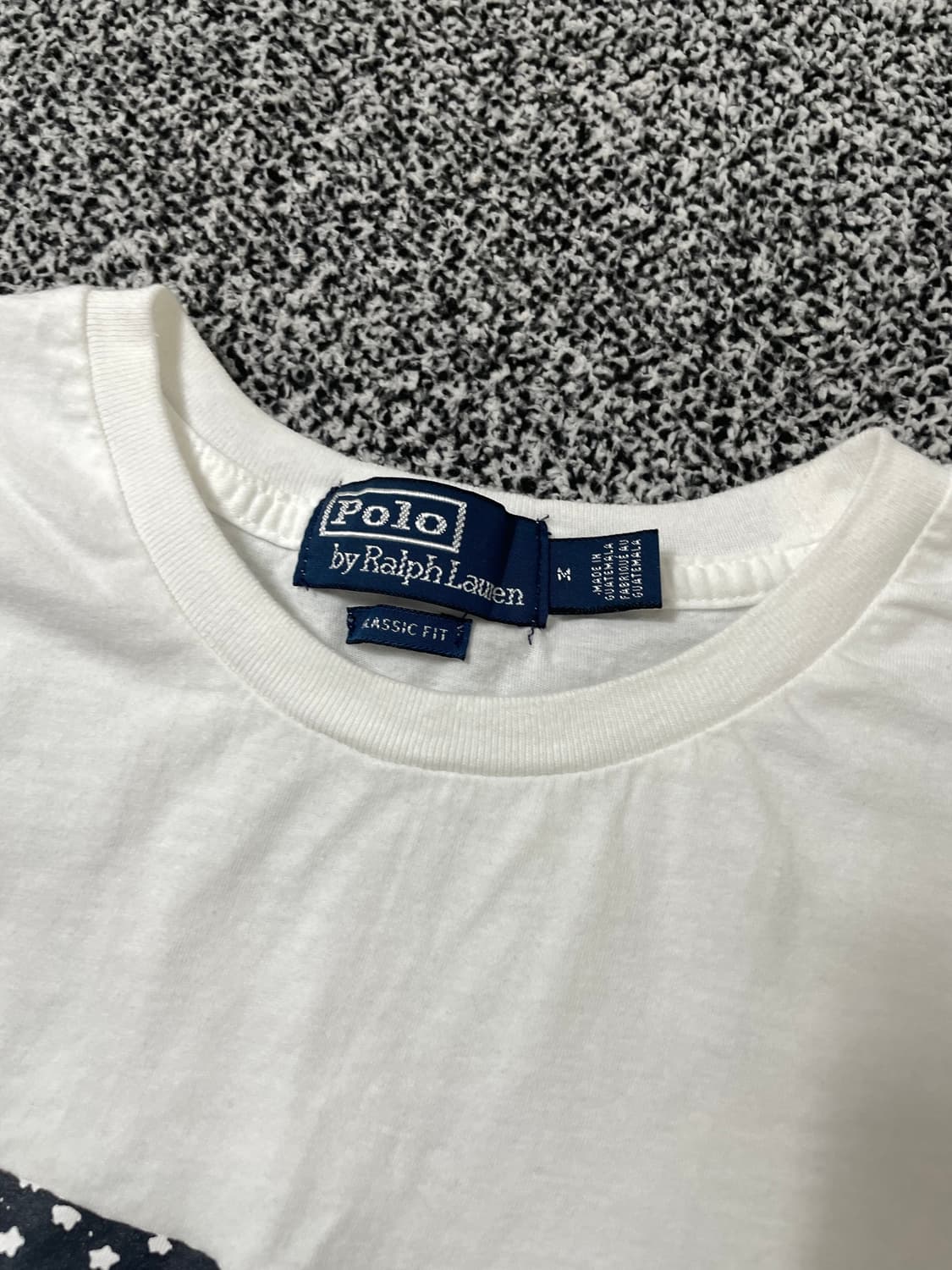 빈티지9. 폴로랄프로렌 성조기 아메리칸 플래그 반팔 티셔츠 반소매 상품이미지3