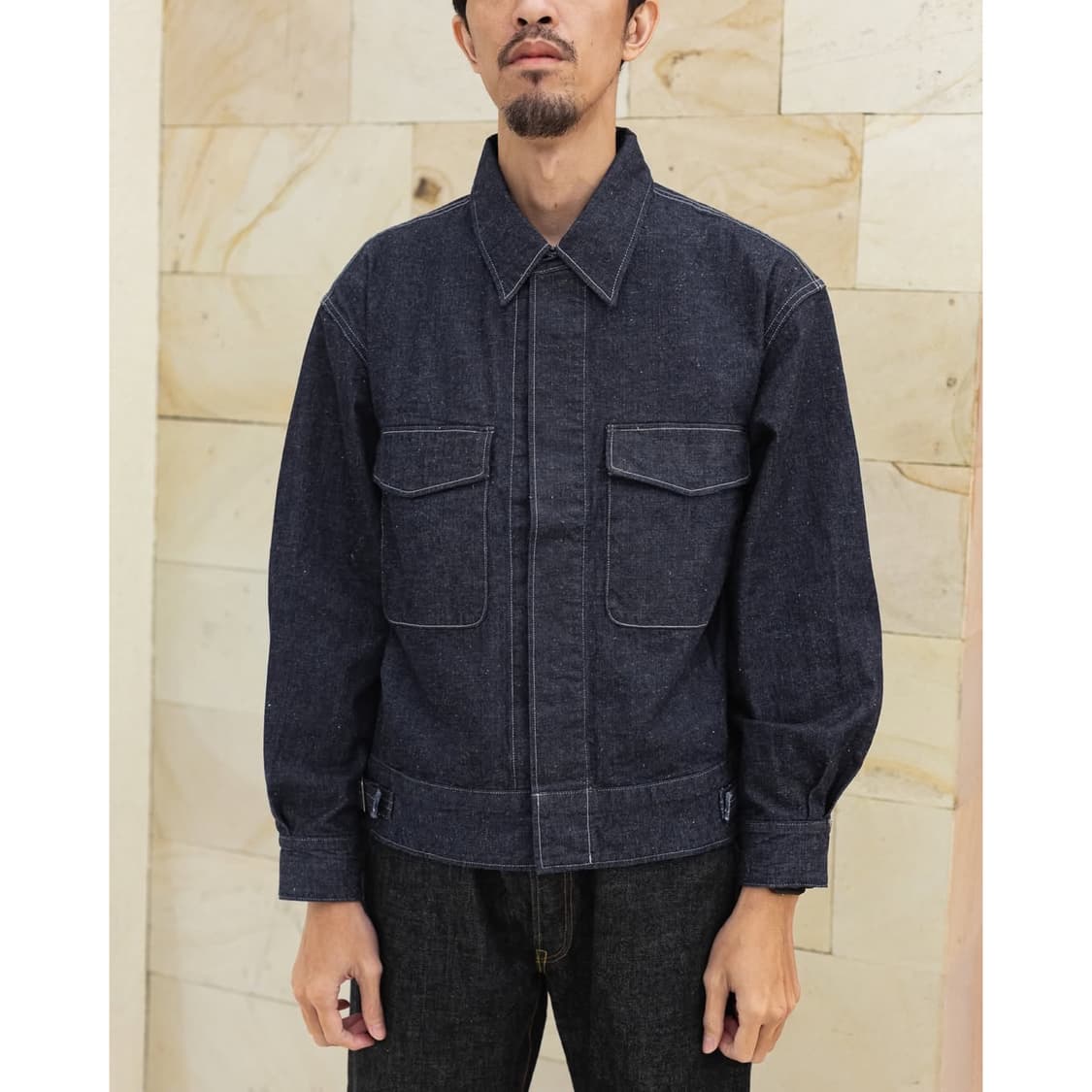 25aw Roval Canadian Navy Denim Work jkt 상품이미지1