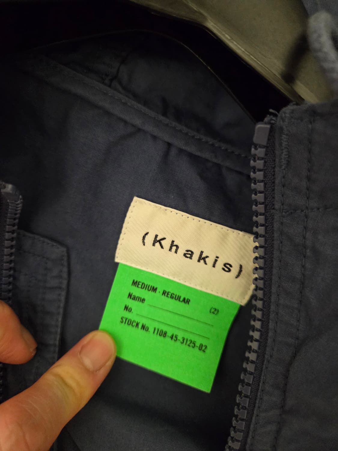 카키스 바람막이 자켓 m 상품이미지2