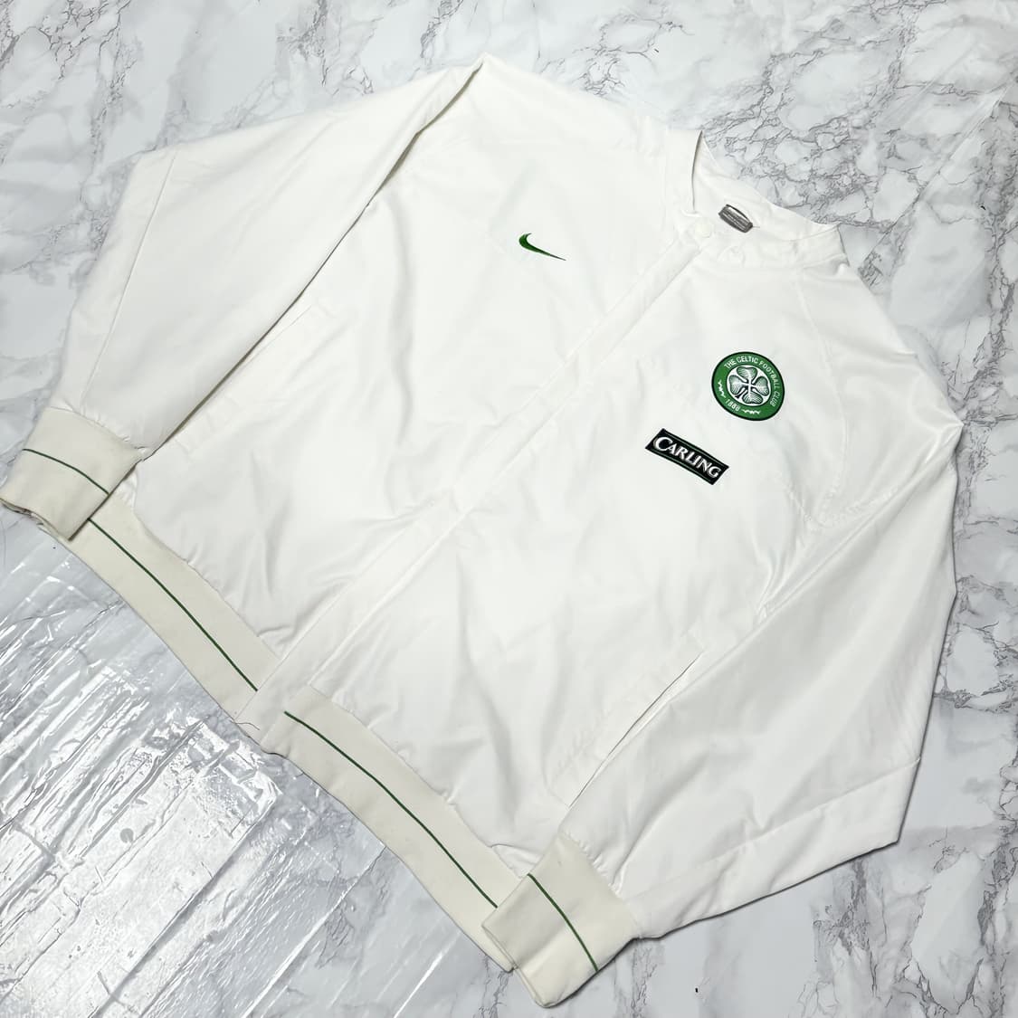 XL 나이키 셀틱 09-10 흰초 바람막이 오버핏 자켓 상품이미지1